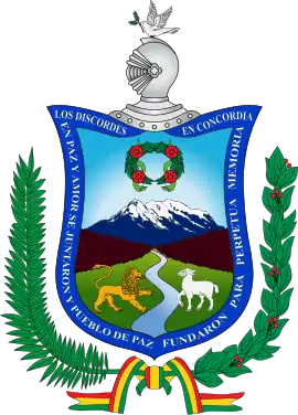 Escudo de Departamento de La Paz (Bolivia)