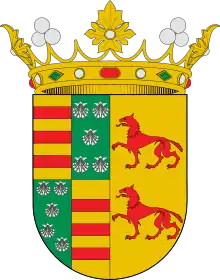 Escudo de la Casa de Villafranca