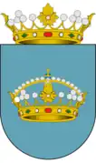 Escudo del Reino de Toledo, precursor de Castilla la Nueva, y este a su vez precursor de Castilla-La Mancha y Madrid