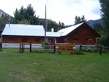 Escuela albergue de la provincia de Neuquén