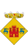 Ciervos en el escudo de Querol.