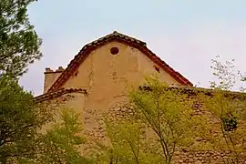 Detalle exterior de la iglesia nueva
