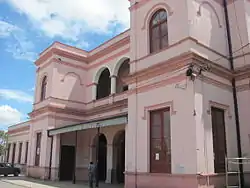 Frente de la estación Concepción del Uruguay