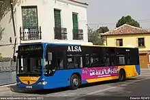 L6 en Estación RENFE Guadalajara agosto2021 www.autobusesbcn.es