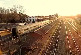 Atardecer desde el puente