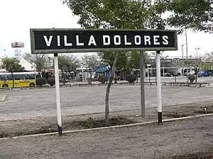 Nomenclador Villa Dolores