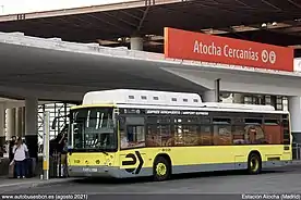 Estación de Atocha (Madrid), agosto 2021