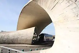 La estación de autobuses del Casar de Cáceres.