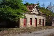 Antigua estación del ferrocarril de Apulo.