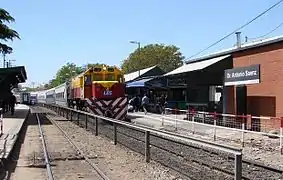 Formación en Estación Sáenz