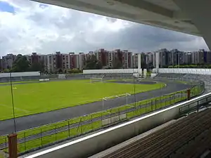 Universidad Nacional de Colombia. Estadio Alfonso López e Instituto de Educación Física