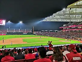 Juego de los Diablos Rojos del México en el Estadio Alfredo Harp Helú, 2019.