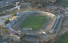 Vista aérea del estadio