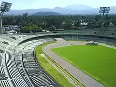 Vista interior del estadio.