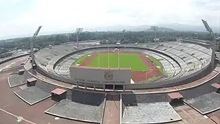 Panorámica del estadio.