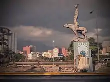 Estatua de María Lionza en Caracas, Escultura obra de Alejandro Colina.