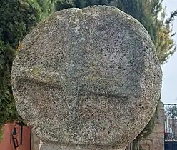 estela 1 en la iglesia de Olmillos de Muñó