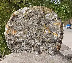 estela 1 en la iglesia de Olmillos de Muñó