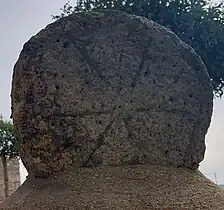 estela 1 en la iglesia de Olmillos de Muñó