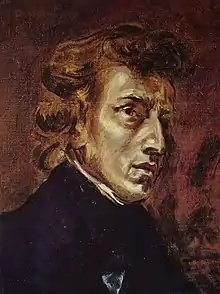 Frédéric Chopin, 1838, Louvre.