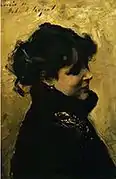 Eugenia hacia 1882, John Singer Sargent