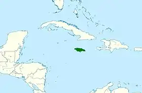 Distribución geográfica del semillero azulillo.