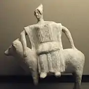 El rapto de Europa, en una terracota beocia (ca. 450 a. C.)