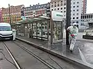 Desinfección de calles en Bilbao.