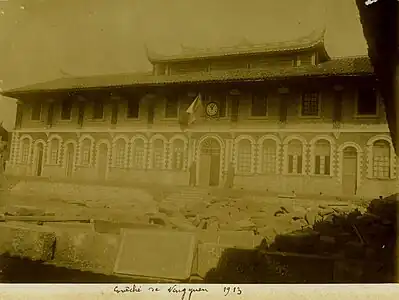 Sede episcopal de Ningyuan, 1913