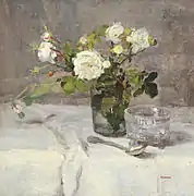 Rosas en una jarra, colección particular, 1880–1882