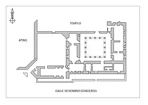 Plano del ex convento