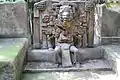 Reproducción de la escultura de Mictlantecuhtli en El Zapotal
