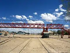 El Ferrocarril General Belgrano en su paso por La Quiaca.