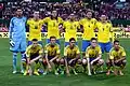 Austria vs Suecia, Clasificatorias Mundial 2014.