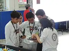 Estudiantes del IBTI en la First Lego League Colombia Bogotá 2023