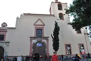 Parroquia de la Asunción, en Pachuca de Soto.