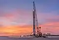 Operaciones de recuperación después del primer aterrizaje del Falcon 9