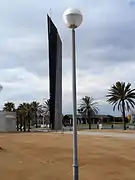 Columna Nikolson, playa de Bogatell.