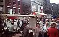 Fiesta de San Gennaro a lo largo de Grand Street en 1981