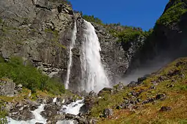 Feigefossen, en la provincia de Sogn og Fjordane.