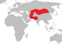 Distribución del gato ornado