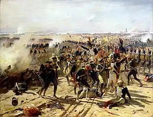 La Batalla de Aspern-Essling.