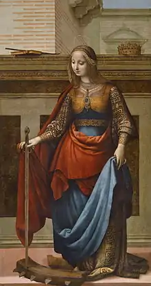 Santa Catalina, de Fernando Yáñez de la Almedina, 1505-1510.