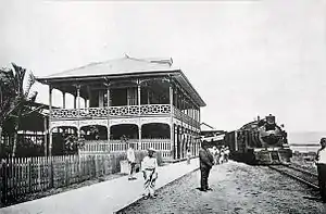 Ferrocarril en Puntarenas