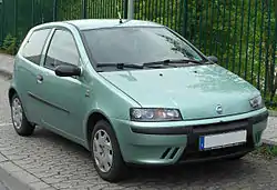 Segunda generación del FIAT Punto.