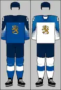 Finland national ice hockey team jerseys 2018 (WOG)