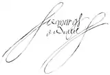 Firma de Hernán Cortés