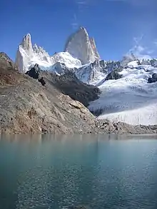 Monte Fitz Roy desde Laguna de Los Tres, Argentina