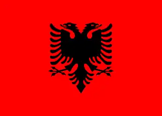 Bandera de Albania