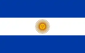 Bandera de las Provincias Unidas del Rio de la Plata